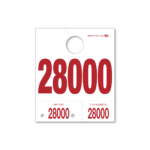 Custom White Dispatch Number 5.5x6.5"- Qty 1 Each - Image 6