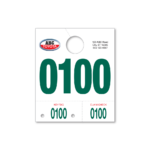 Custom White Dispatch Number 5.5x6.5"- Qty 1 Each - Image 5