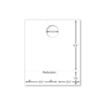 Custom White Dispatch Number 5.5x6.5"- Qty 1 Each - Image 3