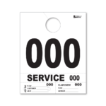 Dispatch Number- 4 Part Heavy-Brite- White Stock (3 & 4 Digit) - Image 2