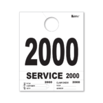 Dispatch Number- 4 Part Heavy-Brite- White Stock (3 & 4 Digit) - Image 4