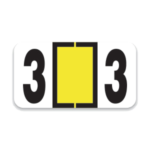 Number Labels- File Right Label Roll - Image 4