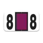 Number Labels- File Right Label Roll - Image 9