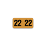 Number Labels- Year Labels Roll - Image 13