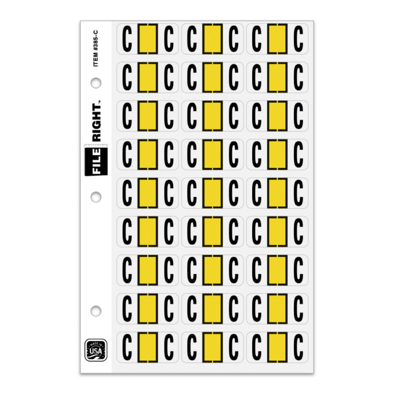 File Right Alphabet Labels- Ringbook - Image 15