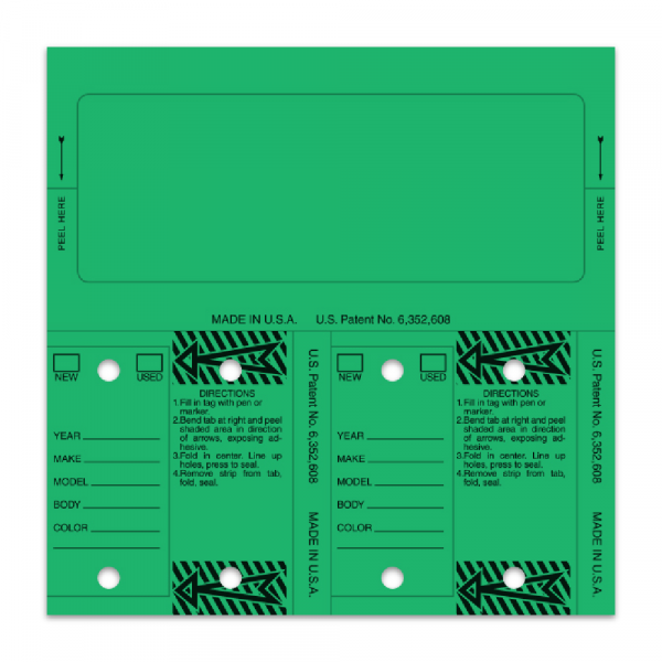 Control Tags – Wholesale Auto Dealer Supplies