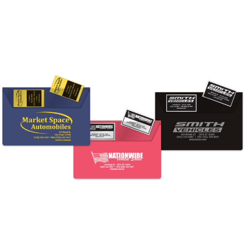 Policy Pouch (Custom) Standard Document Holder