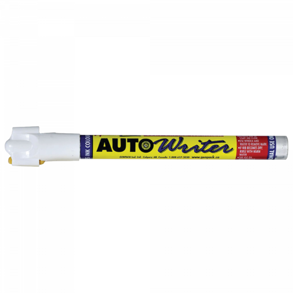 thumbnail image 2 of Autowriter Red Car Paint Marker – Wide Tip – Glass, Tire, Metal, Windows – 15mm 2 of 5