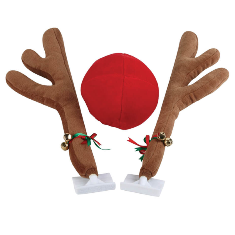 Standard Clip-on Antler & Nose Set