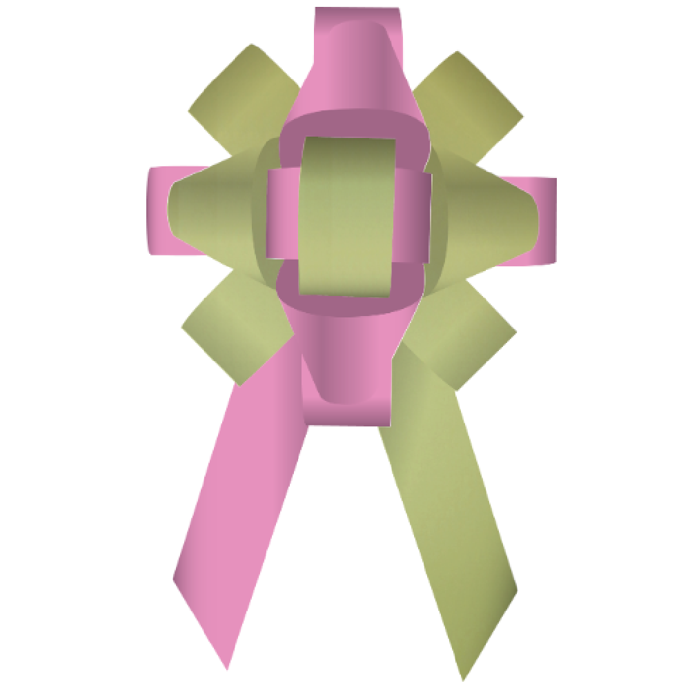 Bows- 30 Inch Build-a-Bow Custom 2-Color Car Bows - Image 48