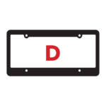 License Plate Frames- Shiny Chrome Faced Premium (Customized) - Image 10