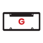 License Plate Frames- Shiny Chrome Faced Premium (Customized) - Image 3