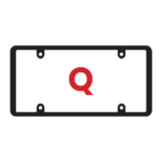 License Plate Frames- Shiny Chrome Faced Premium (Customized) - Image 18