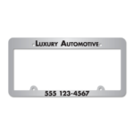 License Plate Frames- Full Chrome (Custom) - Image 2