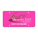 License Plates- Plastic Car Plate 0.030″ (Custom) - Image 4
