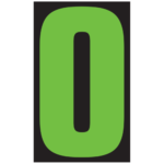Number Window Stickers- 9½" - Image 3