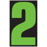 Number Window Stickers- 9½" - Image 5