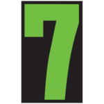 Number Window Stickers- 9½" - Image 10