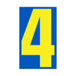 Number Window Stickers- 9½" - Image 29