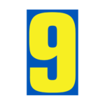 Number Window Stickers- 9½" - Image 34