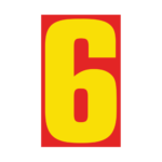 Number Window Stickers- 9½" - Image 20