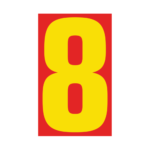 Number Window Stickers- 9½" - Image 22