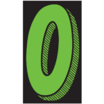 Number Window Stickers- 11½" - Image 18
