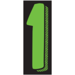 Number Window Stickers- 11½" - Image 17