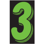 Number Window Stickers- 11½" - Image 15