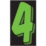 Number Window Stickers- 11½" - Image 14