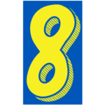 Number Window Stickers- 11½" - Image 21