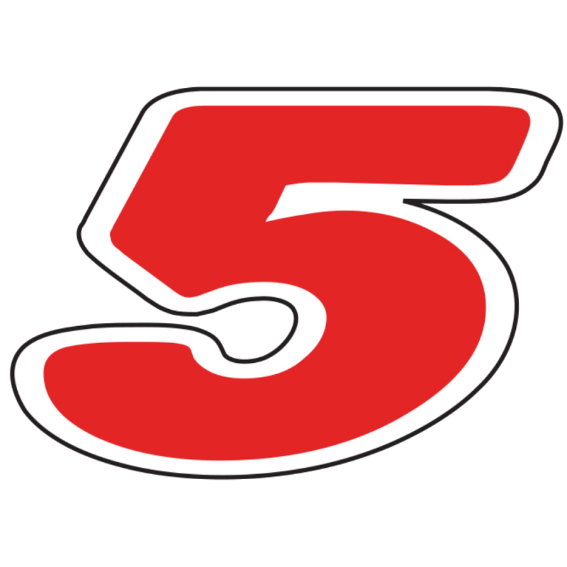 6-1/4" Die-Cut Window Stickers- 6¼" - Image 18
