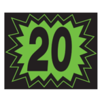 Year Blast Stickers– Window Sticker- 8½"×7" - Image 24