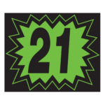 Year Blast Stickers– Window Sticker- 8½"×7" - Image 25