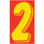 Number Window Stickers- 11½" - Image 5