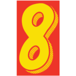 Number Window Stickers- 11½" - Image 32