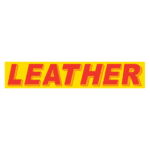 Slogan Window Sticker - Red on Yellow - Image 25