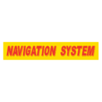 Slogan Window Sticker - Red on Yellow - Image 31