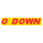 Slogan Window Sticker - Red on Yellow - Image 2