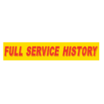 Slogan Window Sticker - Red on Yellow - Image 21
