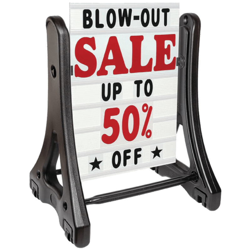Sidewalk Sign- Rolling Swinger Deluxe