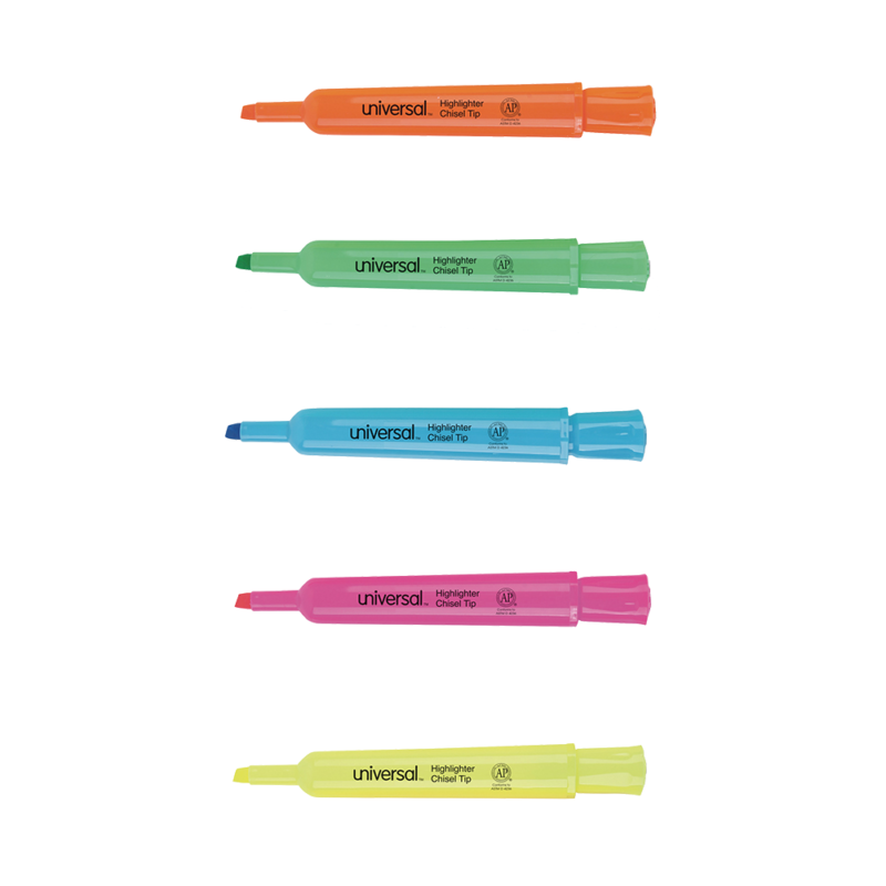 Highlighters- Chisel Tip
