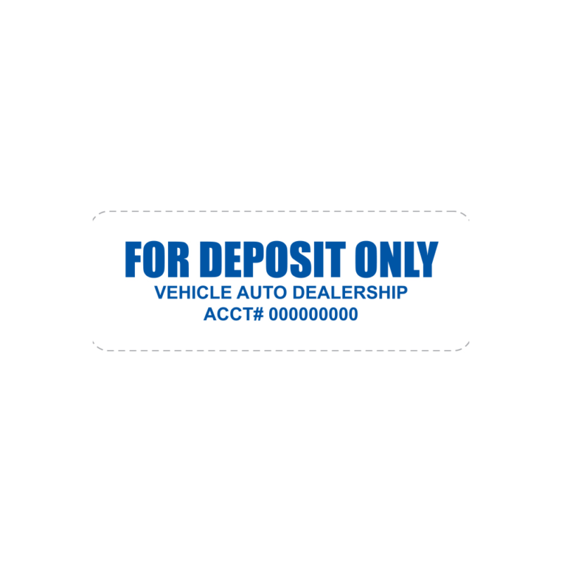 Self Inking Stamp- Custom- Medium