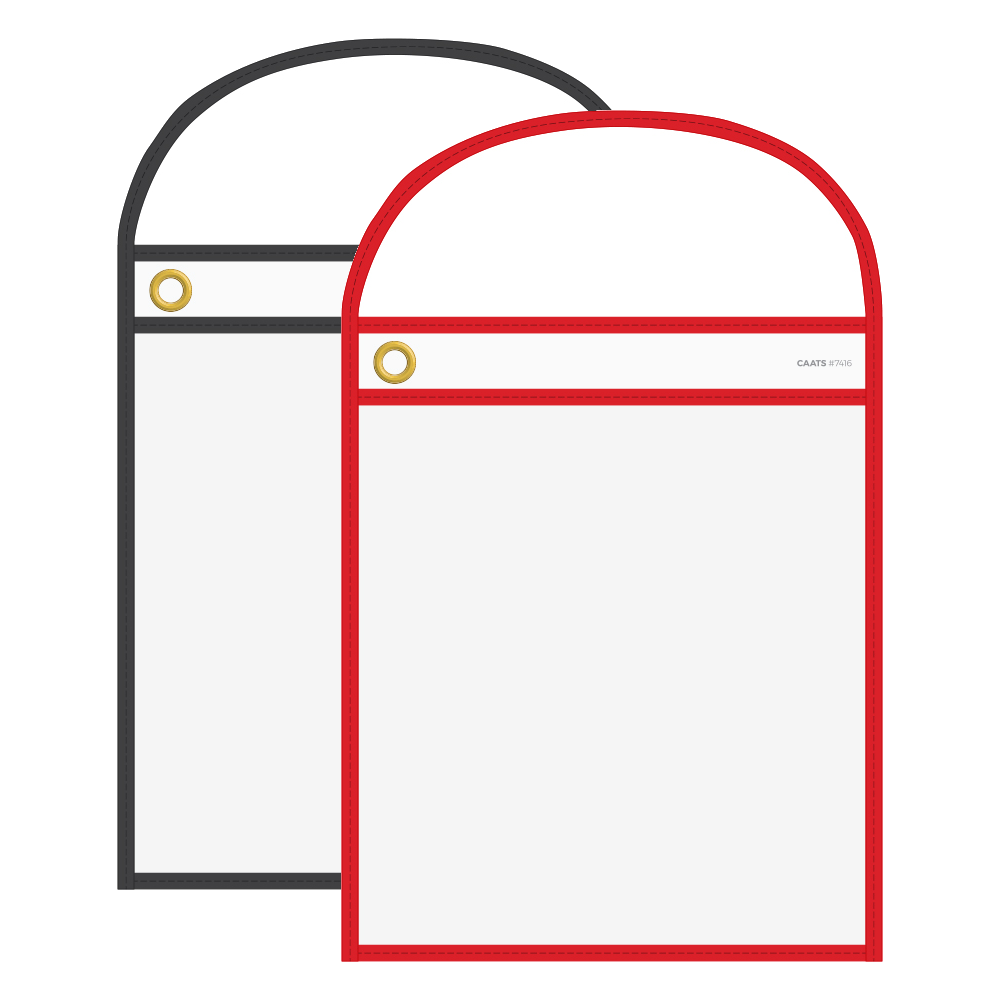 Repair Order /Work Ticket Holders- Black & Red Handle