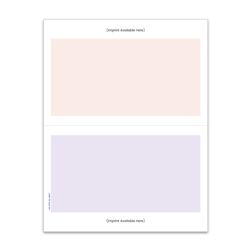 Laser Cash Receipt /Purchase Order Screens- Imprinted