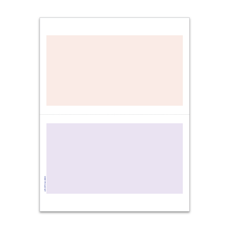 Laser Cash Receipt /Purchase Order Screens- Plain