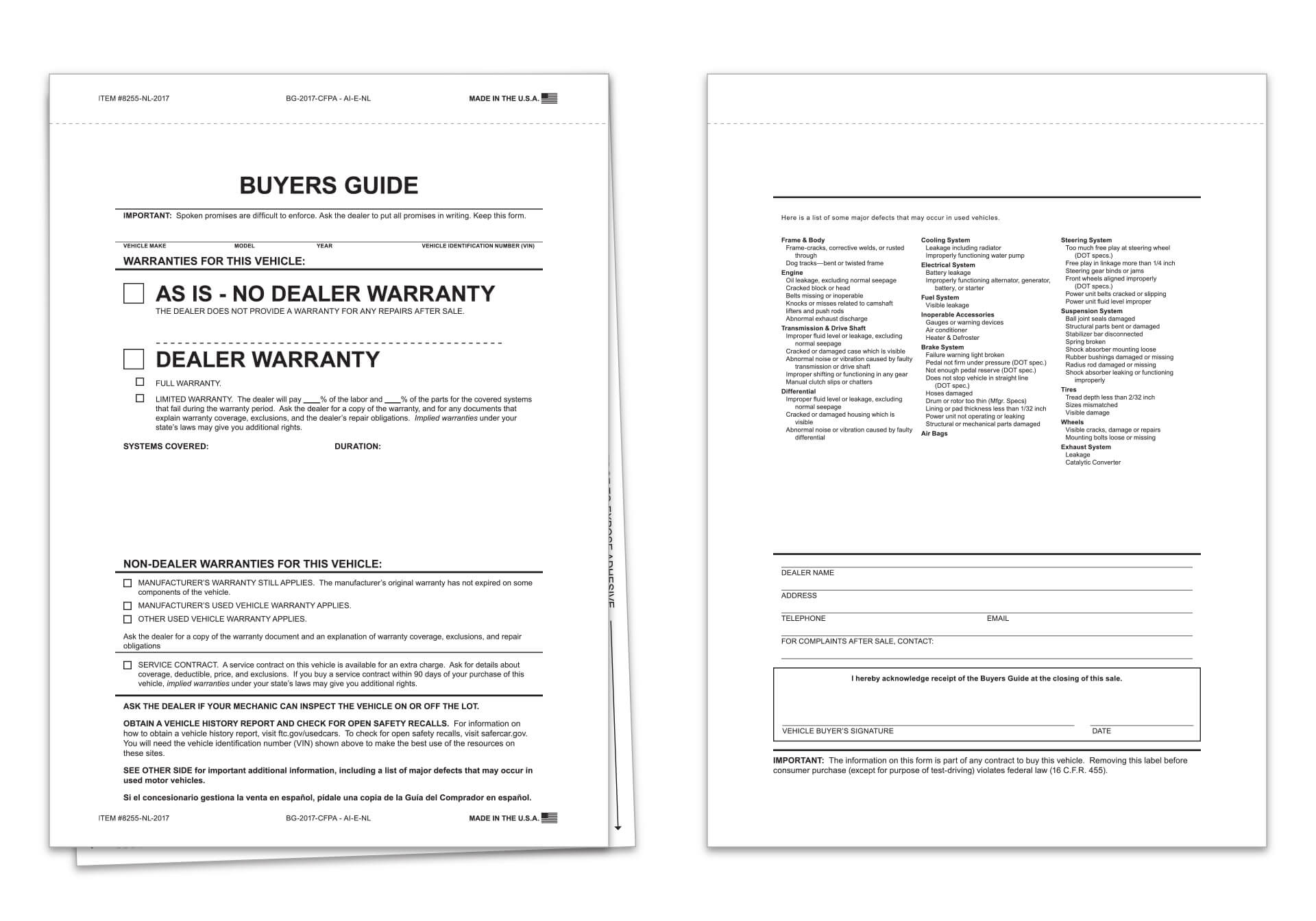 Buyers Guide- Combo- 2 Part - Peel n Seal - Image 2