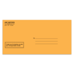 License Plate- Env Self Seal- Buff (Imprinted) - Image 2