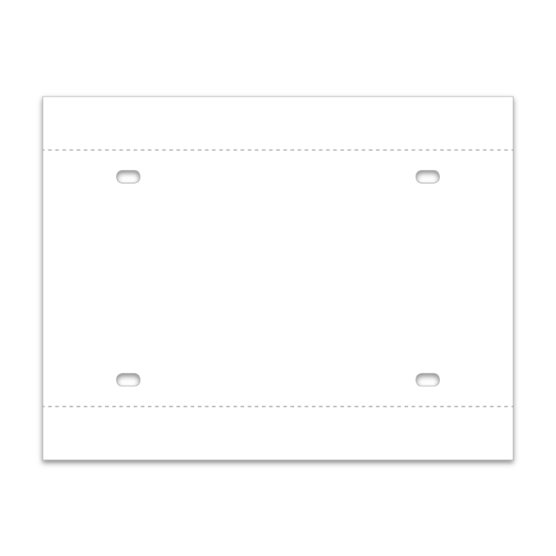 Temp Tag Synthetic Paper 5mil Middle Wholesale Auto Dealer Supplies