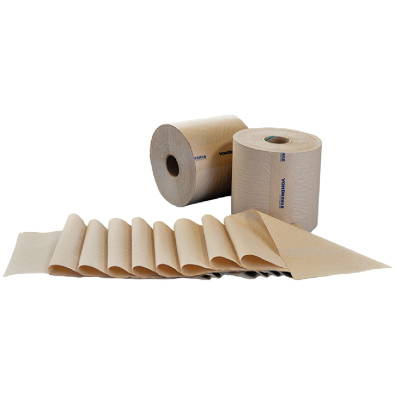 Natural Roll Towels- Natural (Brown)- 800' per Roll